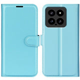 Xiaomi 14 Litchi Sininen Kotelo