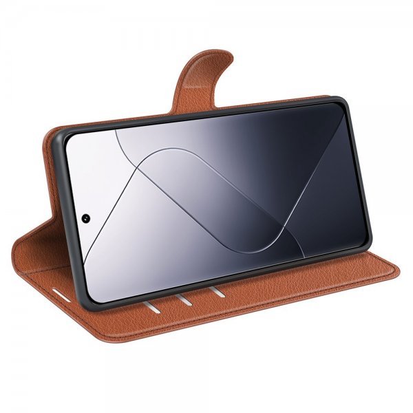 Xiaomi 14 Litsi-ruskea suojakuori
