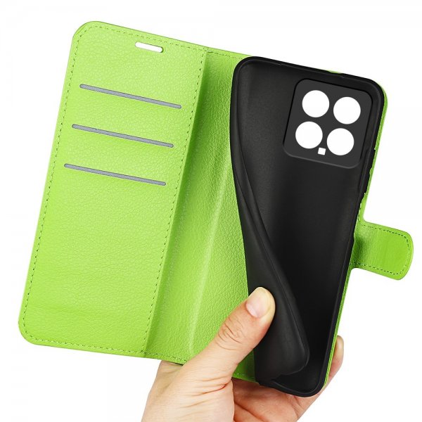 Xiaomi 14 Litchi-vihreä kotelo