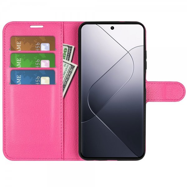 Xiaomi 14 -suojakotelo, litsi, magenta