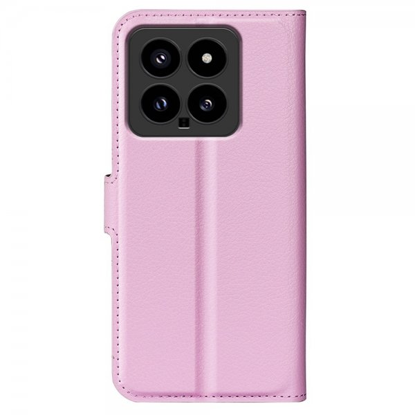 Xiaomi 14 Litchi-kuori pinkki