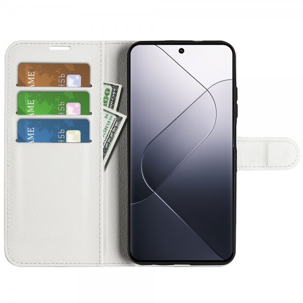 Xiaomi 14 Litsi Valkoinen Suojakuori