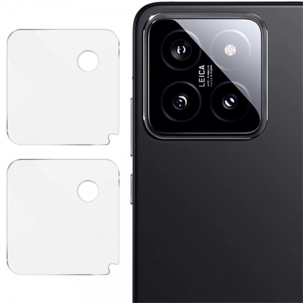 Imak Xiaomi 14 Kameran suojalasi karkaistua lasia 2-pakkaus