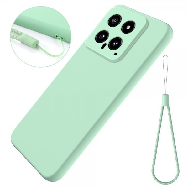 Xiaomi 14 Kuori hihnalla Silikoni Vihreä