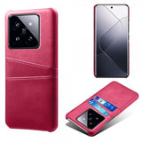 Xiaomi 14 Suojakotelo, Kaksi Korttipaikkaa, Magenta