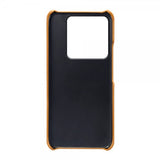 Xiaomi 14 Suojakotelo kahdella korttipaikalla Oranssi