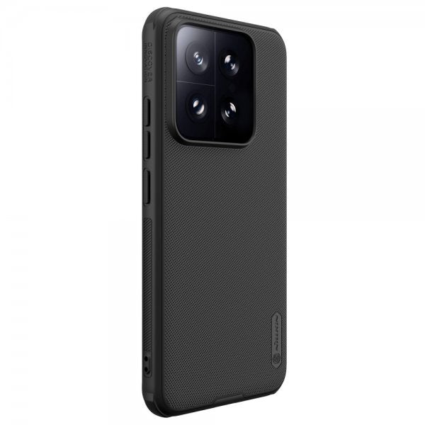 Nillkin Xiaomi 14 -suojakuori Super Frosted Shield, musta