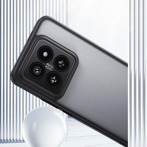 Benks Xiaomi 14 Ultra Slim Läpinäkyvä Musta Kuori