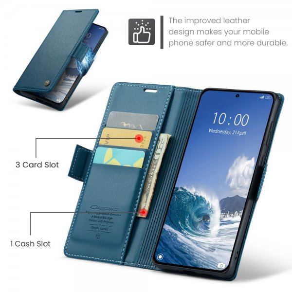 CaseMe Xiaomi 14T Suojakuori 023 Series Sininen