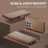 CaseMe Xiaomi 14T Kotelo 023 Sarja Ruskea