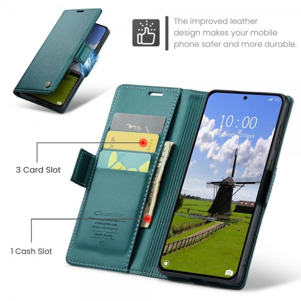 CaseMe Xiaomi 14T Fodral 023-sarja Vihreä