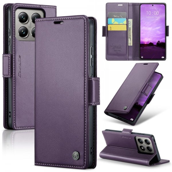 CaseMe Xiaomi 14T Suojakotelo 023-sarjan violetti