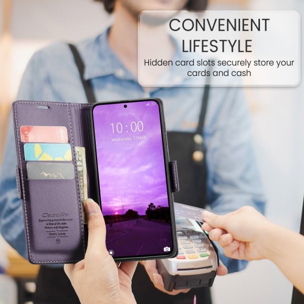 CaseMe Xiaomi 14T Suojakotelo 023-sarjan violetti