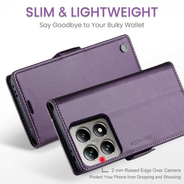 CaseMe Xiaomi 14T Suojakotelo 023-sarjan violetti
