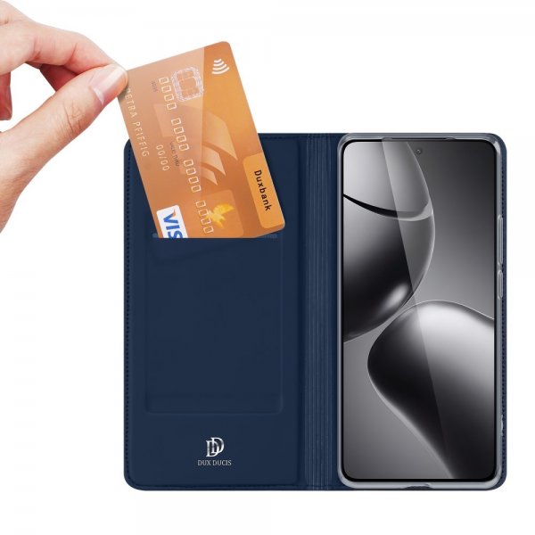 Dux Ducis Xiaomi 14T Kotelo Skin Pro Series Sininen