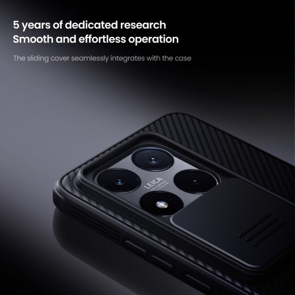 Nillkin Xiaomi 14T Kuori CamShield Pro Musta