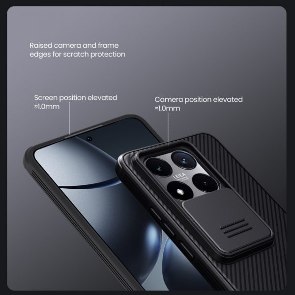 Nillkin Xiaomi 14T CamShield Pro Kuori Sininen