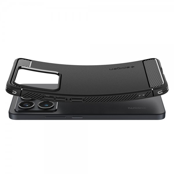 Spigen Xiaomi 14T Kuori Rugged Armor Matte Black