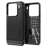 Spigen Xiaomi 15 Kuori Rugged Armor Mattamusta
