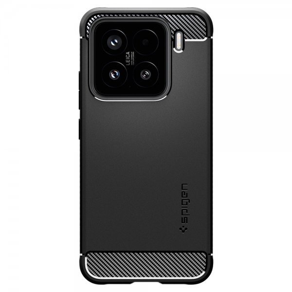 Spigen Xiaomi 15 Kuori Rugged Armor Mattamusta