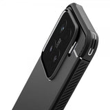 Spigen Xiaomi 15 Kuori Rugged Armor Mattamusta