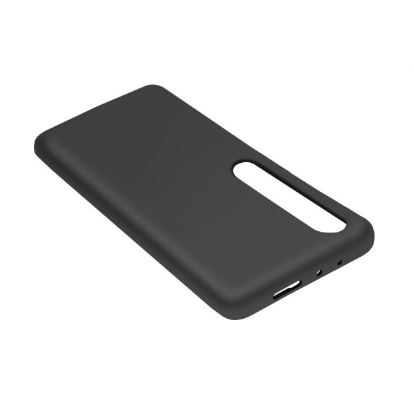 Xiaomi Mi 10/Mi 10 Pro Silikonikuori, musta