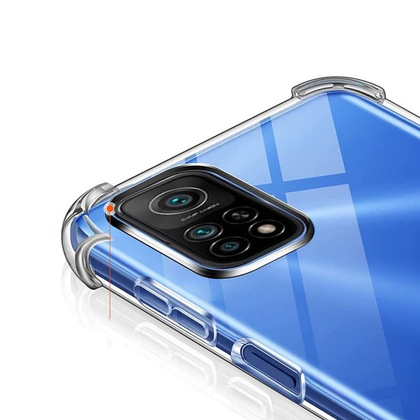 Xiaomi Mi 10T/10T Pro Kuori Iskunkestävä Läpinäkyvä