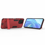 Xiaomi Mi 11 Lite Suojakuori Panssari Jalustatoiminnolla Punainen