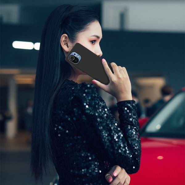 Xiaomi Mi 11 Kuori Silikoni Musta