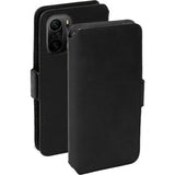 Krusell Xiaomi Mi 11i -kotelo Leather PhoneWallet, musta