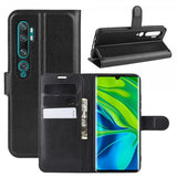 Xiaomi Mi Note 10 / Mi Note 10 Pro Kotelo Litsi Musta