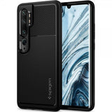 Spigen Xiaomi Mi Note 10/Mi Note 10 Pro Suojakuori Rugged Armor Mattamusta