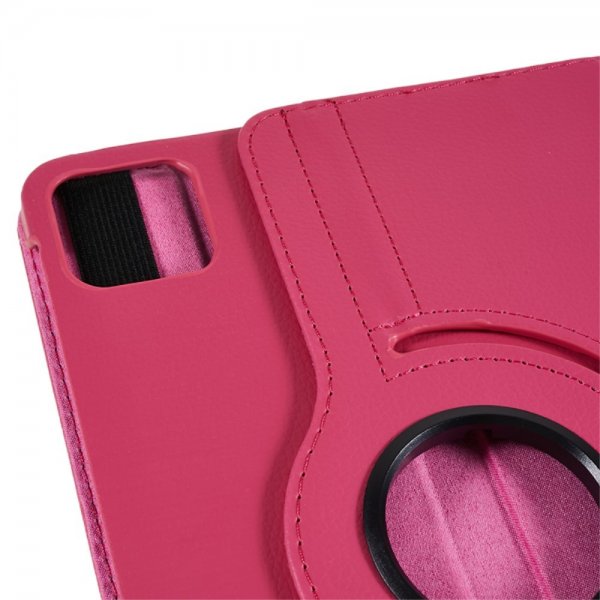 Xiaomi Pad 6 Kotelo 360 Astetta Kääntyvä Magenta