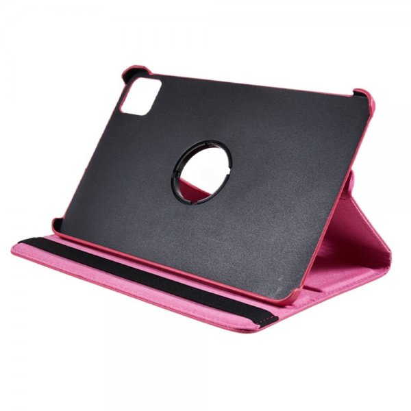 Xiaomi Pad 6 Kotelo 360 Astetta Kääntyvä Magenta