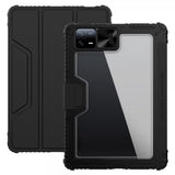Nillkin Xiaomi Pad 6 Bumper Leather Case Pro, musta