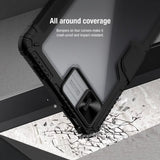 Nillkin Xiaomi Pad 6 Bumper Leather Case Pro, musta