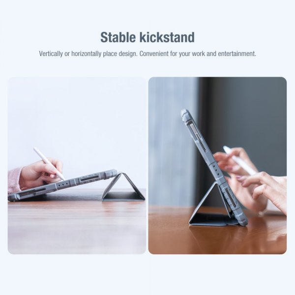 Nillkin Xiaomi Pad 6 Bumper Leather Case Pro, musta