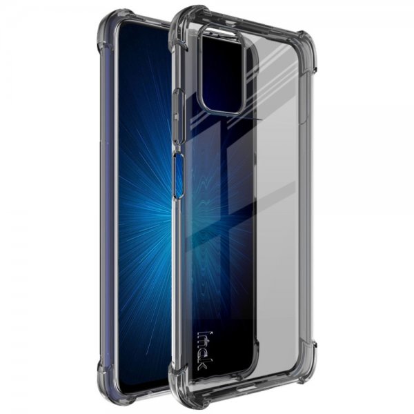 Imak Xiaomi Poco M3 -kuori Airbag, läpinäkyvä, musta