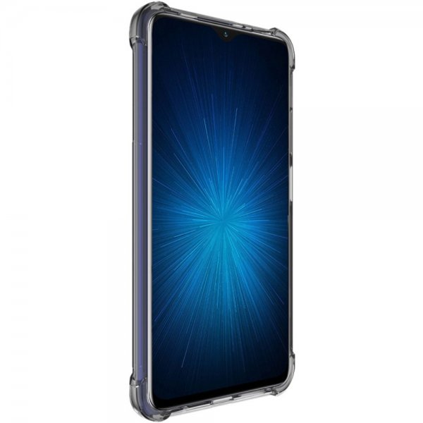 Imak Xiaomi Poco M3 -kuori Airbag, läpinäkyvä, musta