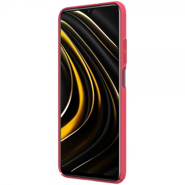 Nillkin Xiaomi Poco M3 Suojakuori Frosted Shield Punainen