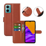 Xiaomi Redmi 10 Lompakkokotelo Jalustalla Ruskea