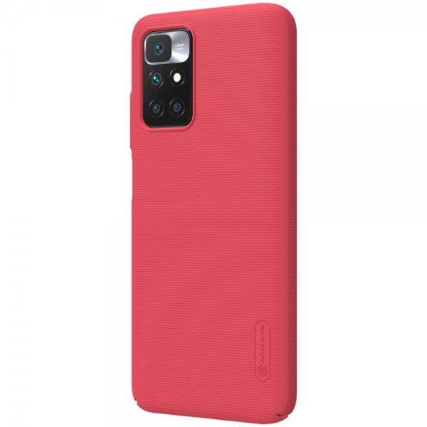 Nillkin Xiaomi Redmi 10 Kuori Frosted Shield Punainen