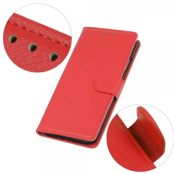 Xiaomi Redmi 12 Litchi Punainen Kotelo