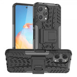 Xiaomi Redmi 12 Kuoret Rengaskuvio Jalustatoiminto Musta