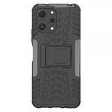 Xiaomi Redmi 12 Kuoret Rengaskuvio Jalustatoiminto Musta