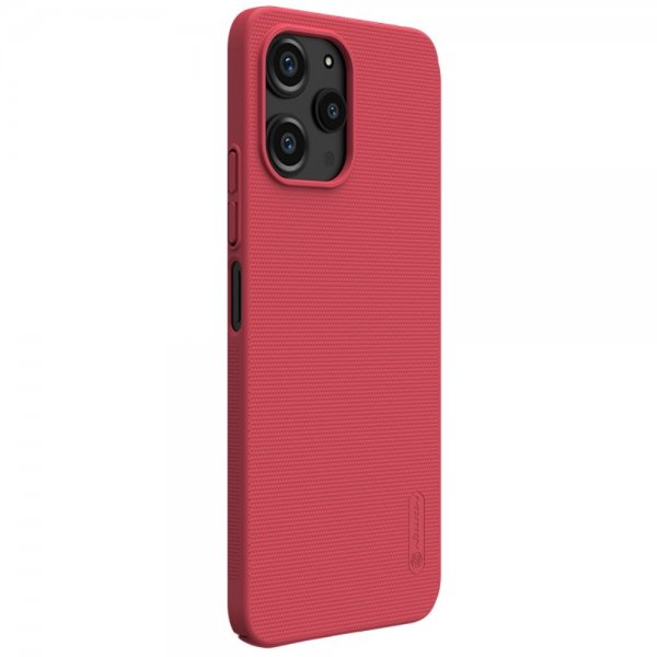 Nillkin Xiaomi Redmi 12 Kuori Frosted Shield Punainen