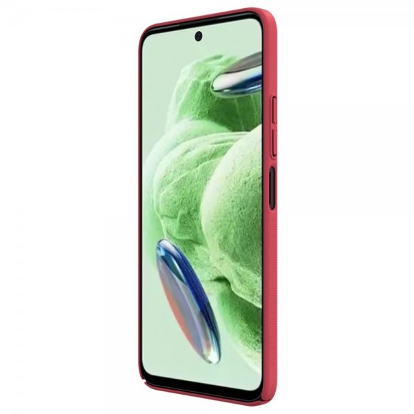 Nillkin Xiaomi Redmi 12 Kuori Frosted Shield Punainen