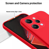 Xiaomi Redmi 12 Kuoret hihnalla Silikoni Punainen