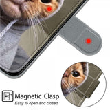 Xiaomi Redmi 12C Kotelo Kuva Kissa neuleessa