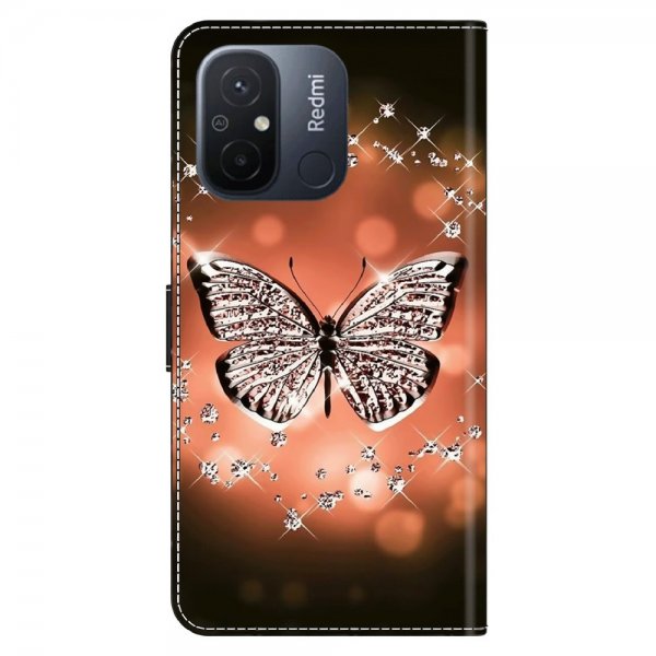 Xiaomi Redmi 12C Kotelo Kuori Kristalliperhonen